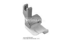Pätka kompenzačná teflónová pre šijacie stroje, pravá 12.7mm TCR1/2 [MT218R]